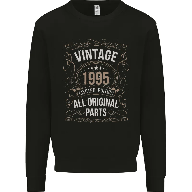 29th Birthday Limited Edition 1995 Mens Sweatshirt Jumper Hoodie with Belted Waist Structured Tailored