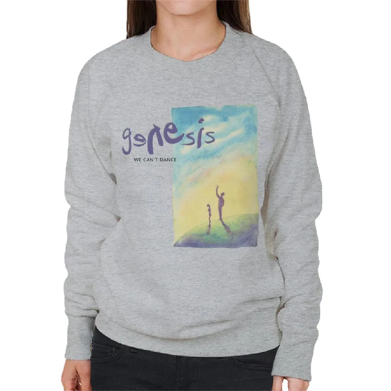 Genesis We Cant Dance Album Cover Women's Sweatshirt Hoodie with Relaxed Fit Easy Casual