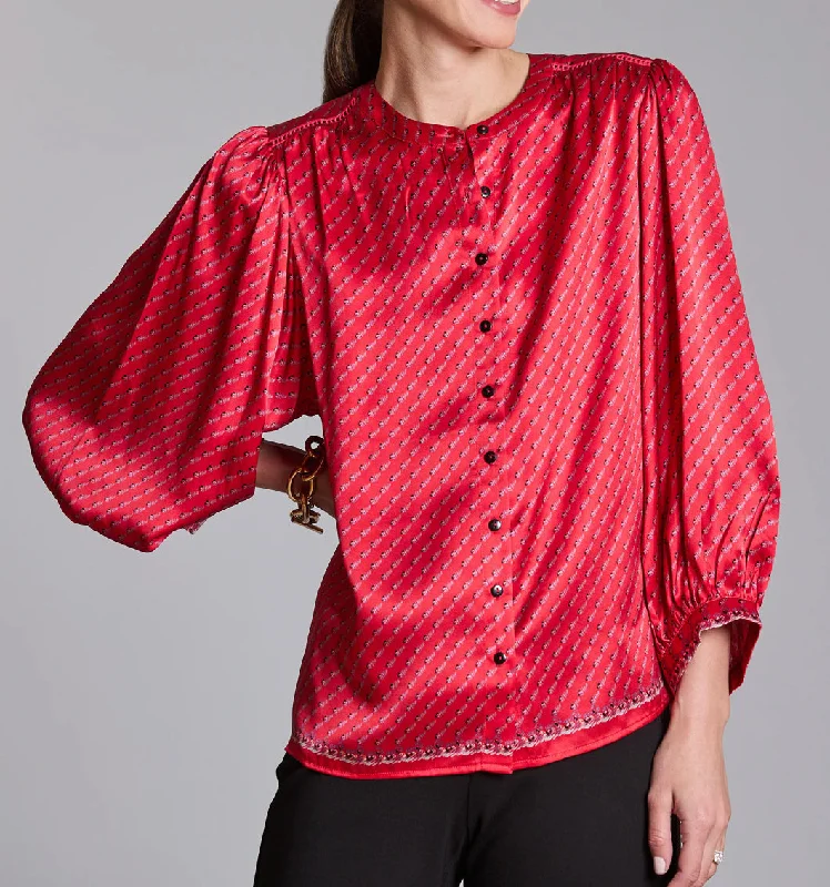 Carrie Blouse Lightweight Linen Blouse