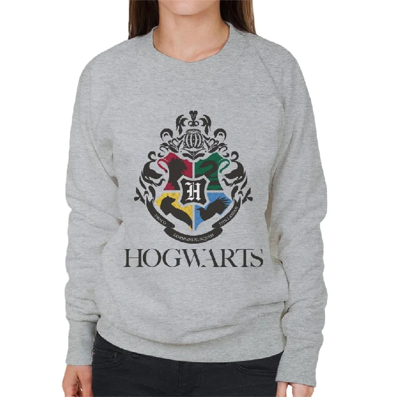 Harry Potter Hogwarts Animal Houses Logo Women's Sweatshirt Hooded Sweatshirt Casual Wear Street Style