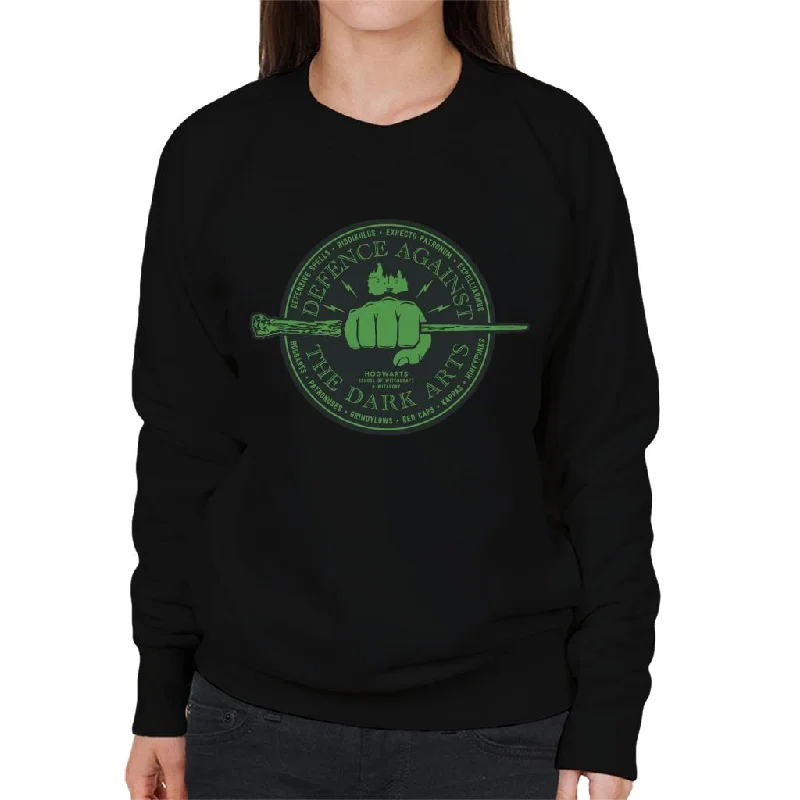 Harry Potter Defence Against The Dark Arts Logo Women's Sweatshirt Hoodie with Mesh Breathable Sporty