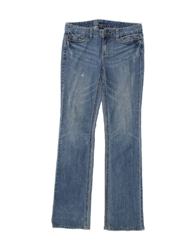 MOSSIMO Womens Curvy Fit Bootcut Jeans US 6 Medium W32 L34 Blue Cotton Chic Ripped Jeans MOSSIMO Womens Curvy Fit Bootcut Jeans US 6 Medium W32 L34 Blue Cotton Chic Ripped Jeans