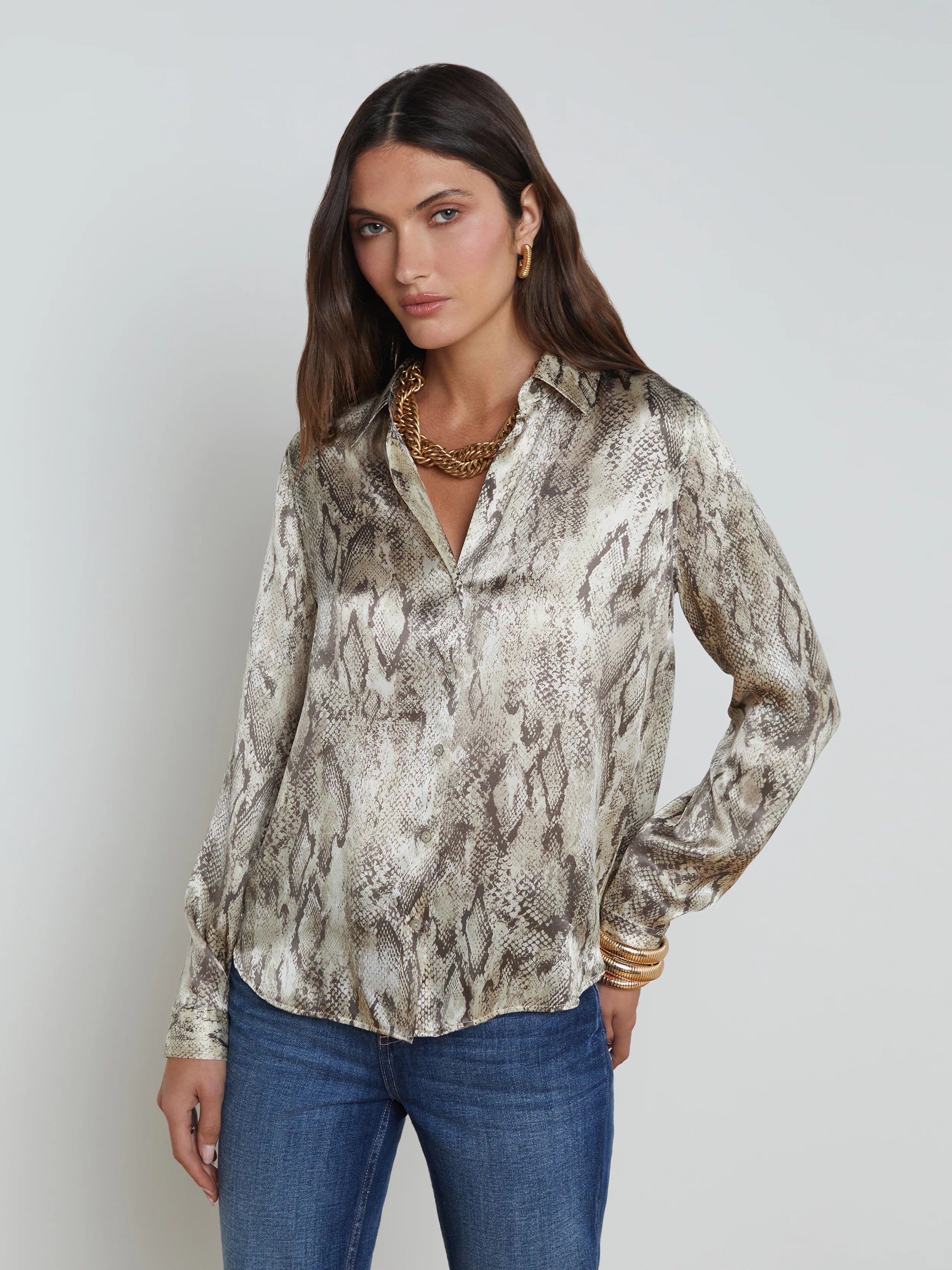 Tyler Long Sleeve Blouse Bell Sleeve Blouse