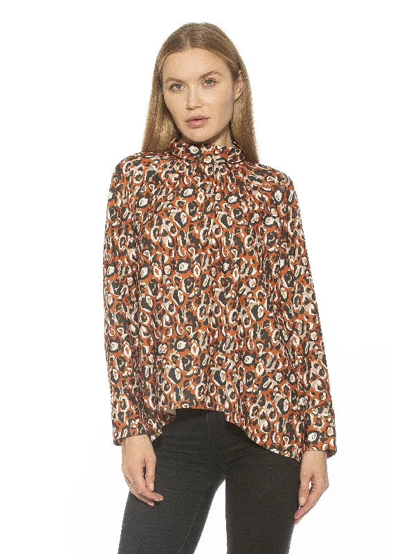 Danielle Blouse Wrap Front Blouse