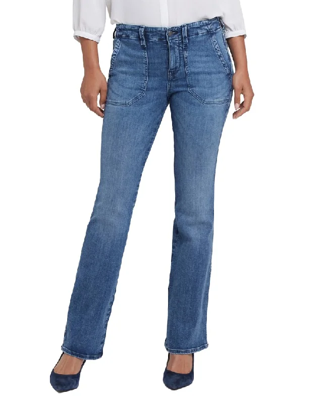 NYDJ Barbara Caliente Bootcut Jean Trendy Vintage Denim Jeans