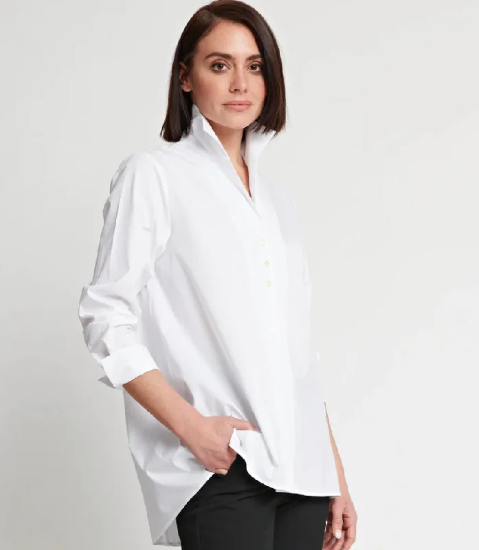 Betty Long Sleeve Blouse Backless Summer Blouse