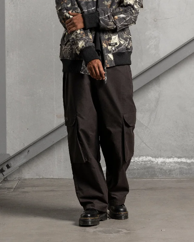 The Anti Order A600 Cargo Pants Black Formal Wide-Leg Pants