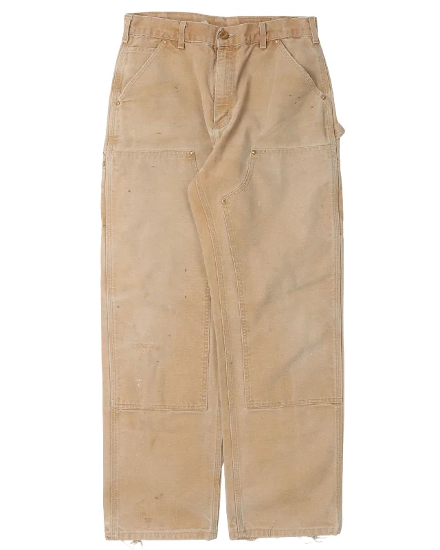 Carhartt Double Knee Pants Stylish Paperbag Waist Pants