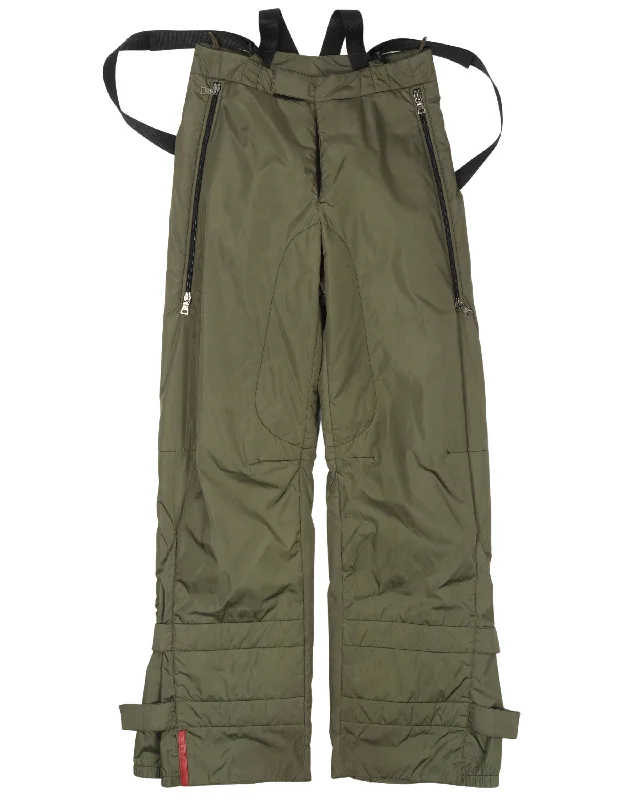 Snow Pants Comfortable Fleece Pants