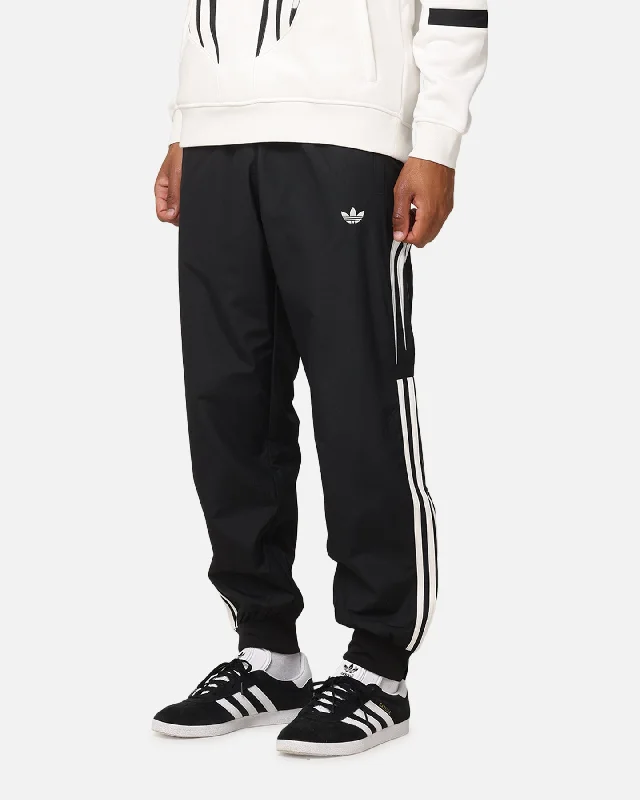 Adidas Q3 Atlanta Track Pants Black Trendy Palazzo Pants