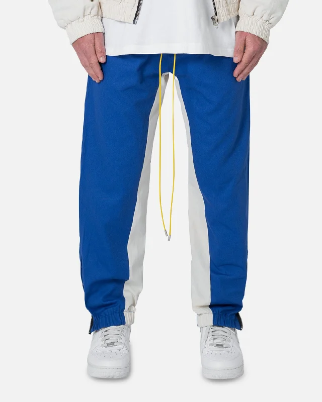 MNML Twill Racing Pants Blue/Natural Comfortable Jogging Pants