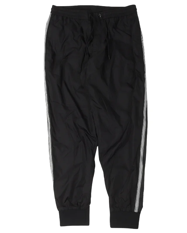 Side Stripe Track Pants Casual Drawstring Pants