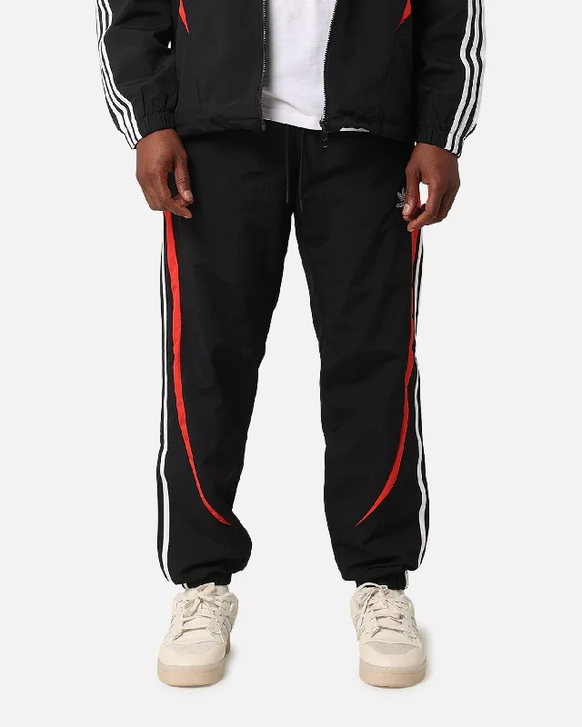 Adidas Archive Pants Black/Better Scarlet Stretch Fit Pants