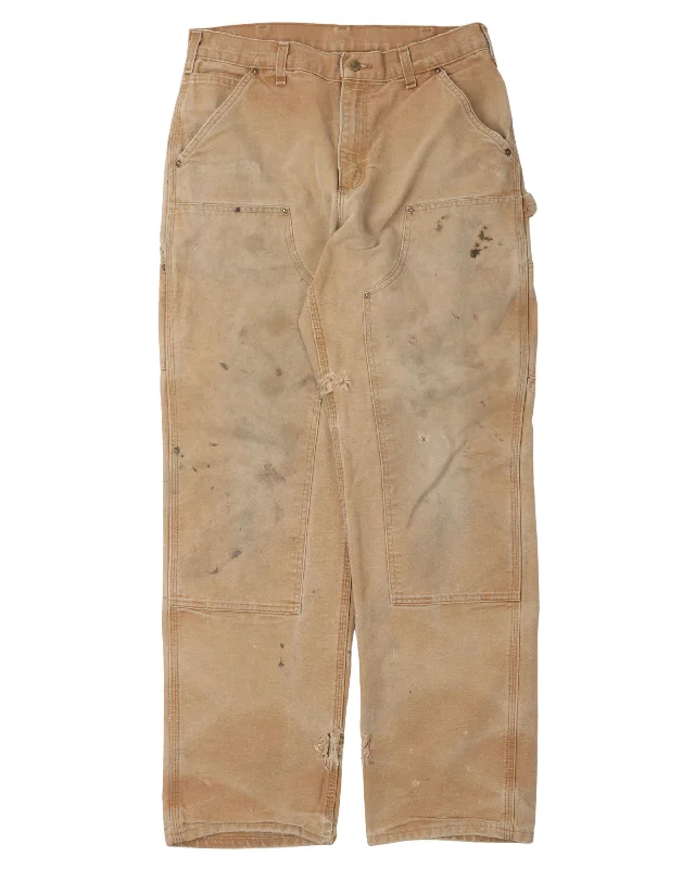 Carhartt Double Knee Pants Trendy Tapered Pants