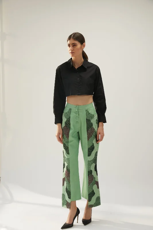 Starlight Camo Panel Pants Cozy Lounge Pants