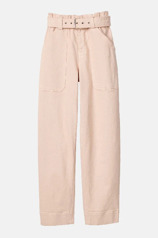 Flynn Pant Pink Tint Trendy Work Pants