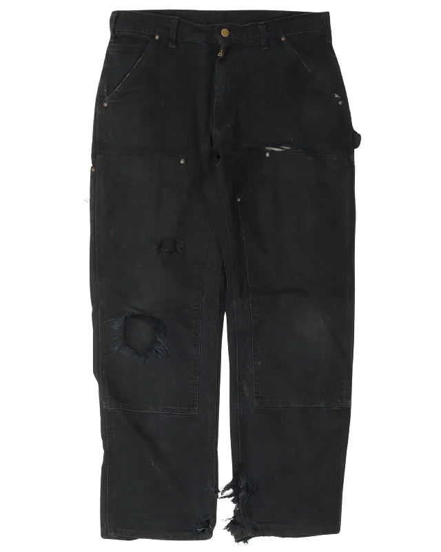 Carhartt Double Knee Pants Chic Wool Trousers