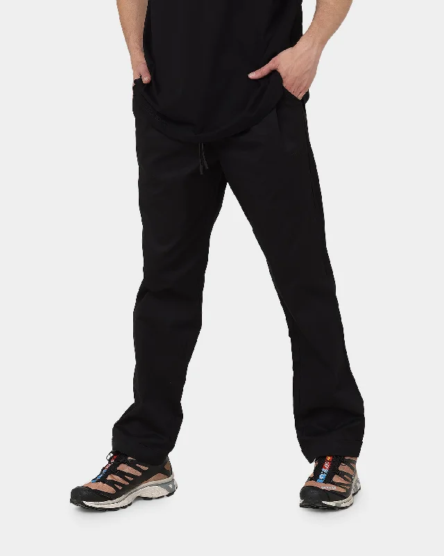 PYRA Seasons Pants Black Soft Wool Pants