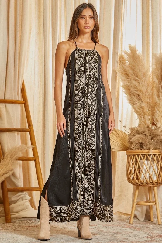 Black Friday Deal - **PLUS ONLY** The Veronica Maxi Dress Trendy Maxi Dress with Lace