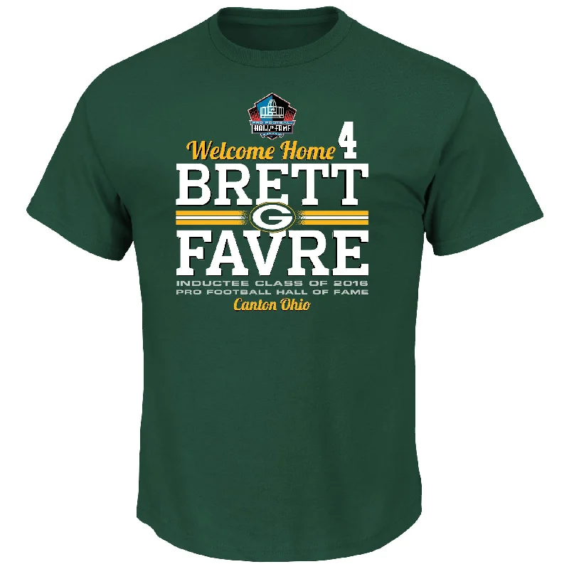 Green Bay Packers Brett Favre Welcome Home Shirt Zippered Front Buttoned Front Snap Front