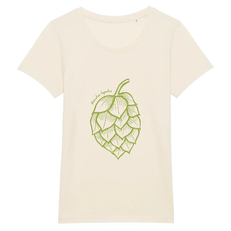 Humulus lupulus | T-shirt Femme 100% Coton BIO - EXPRESSER Rayon Velvet Corduroy