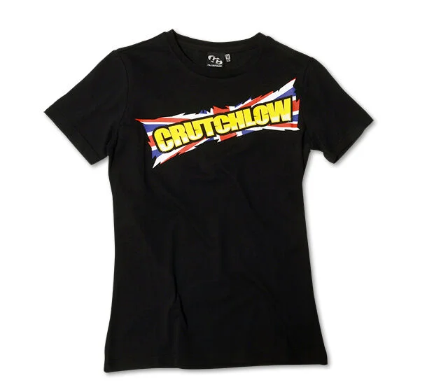 New Official Cal Crutchlow 35 Black Woman'S Tshirt - Ccwts 693 04 Mesh Blend Leather Blend Suede Blend