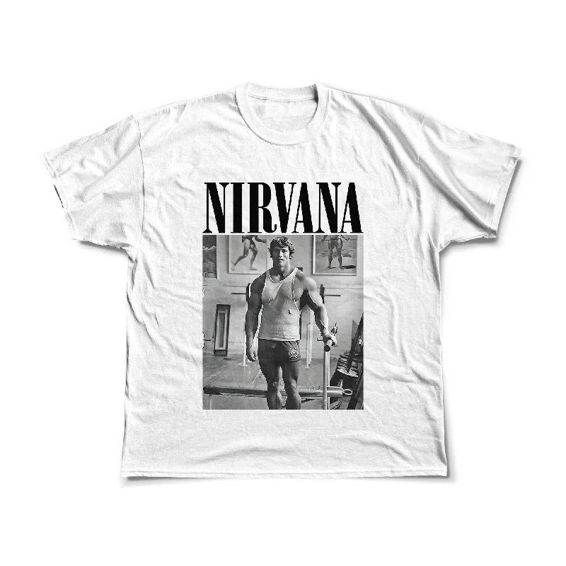 Nirvana Arnold Premium Tee Fitted T-Shirt Seamless Stretchy