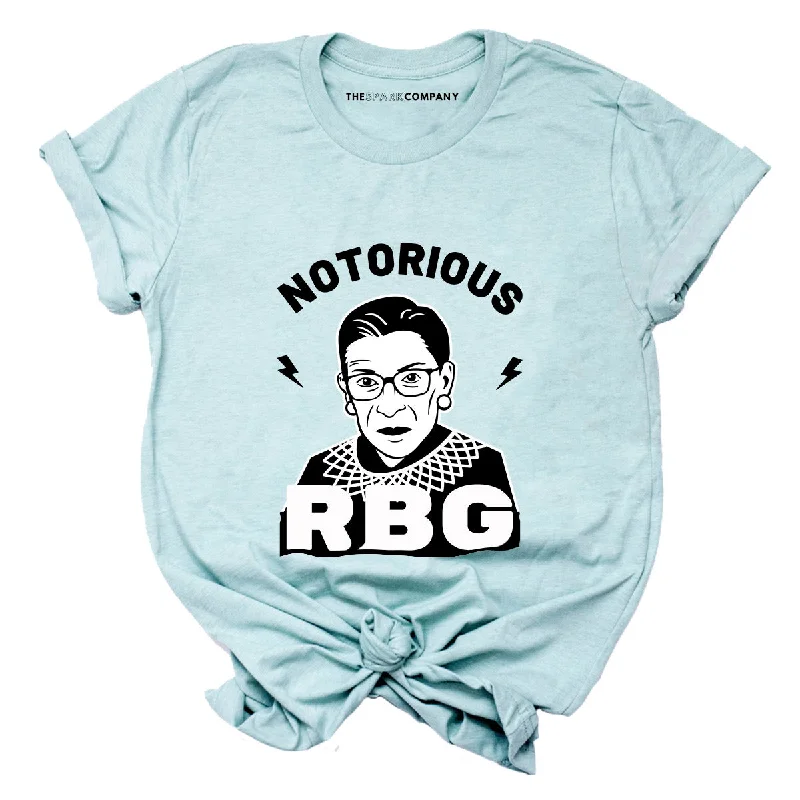 RBG Ruth Bader Ginsburg Feminist T-Shirt Modern Contemporary Chic