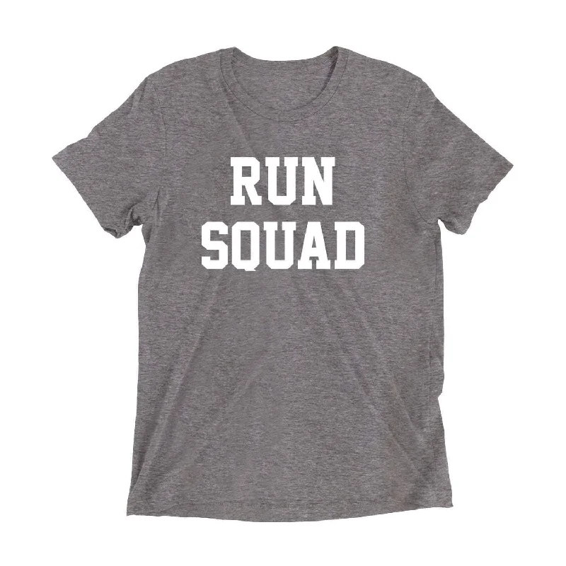 Run Squad Unisex T-Shirt Sequined Glittery Shiny