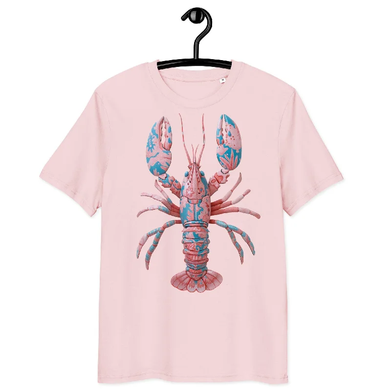 Women's EcoLuxe Lobster Organic Cotton Tee - Placencia Mesh Blend Leather Blend Suede Blend