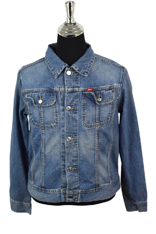 Diesel Brand Denim Jacket Chenille Jacket Brocade Jacket Lace Jacket