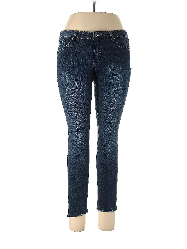 Jeans Stylish Shredded Denim Jeans