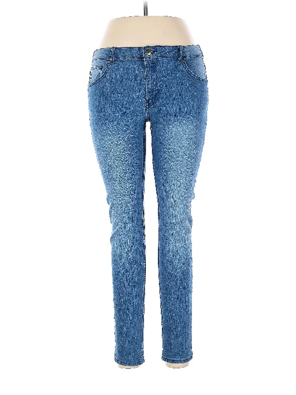 Jeans Comfortable Zip-Up Skinny Jeans