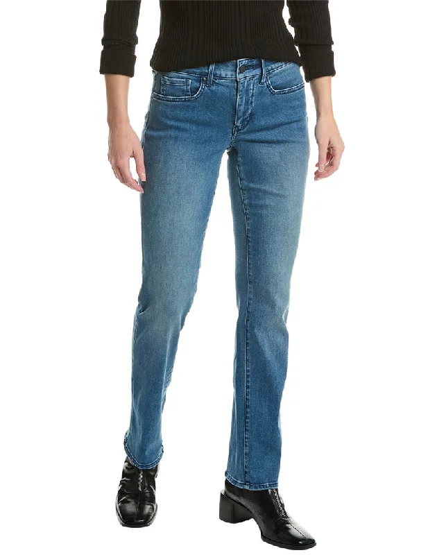 NYDJ Marilyn Admiration Straight Leg Jean Comfortable Low-Rise Jeans