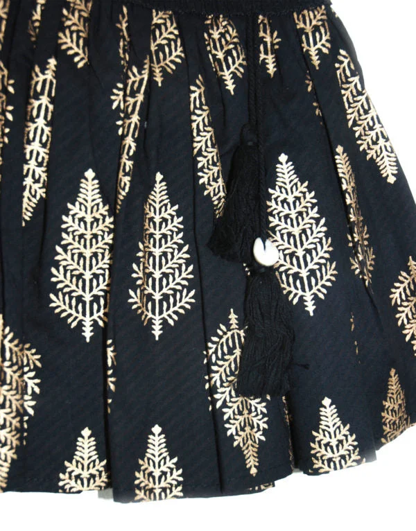 ABALULU MAHARAJA SKIRT belted skirt waist