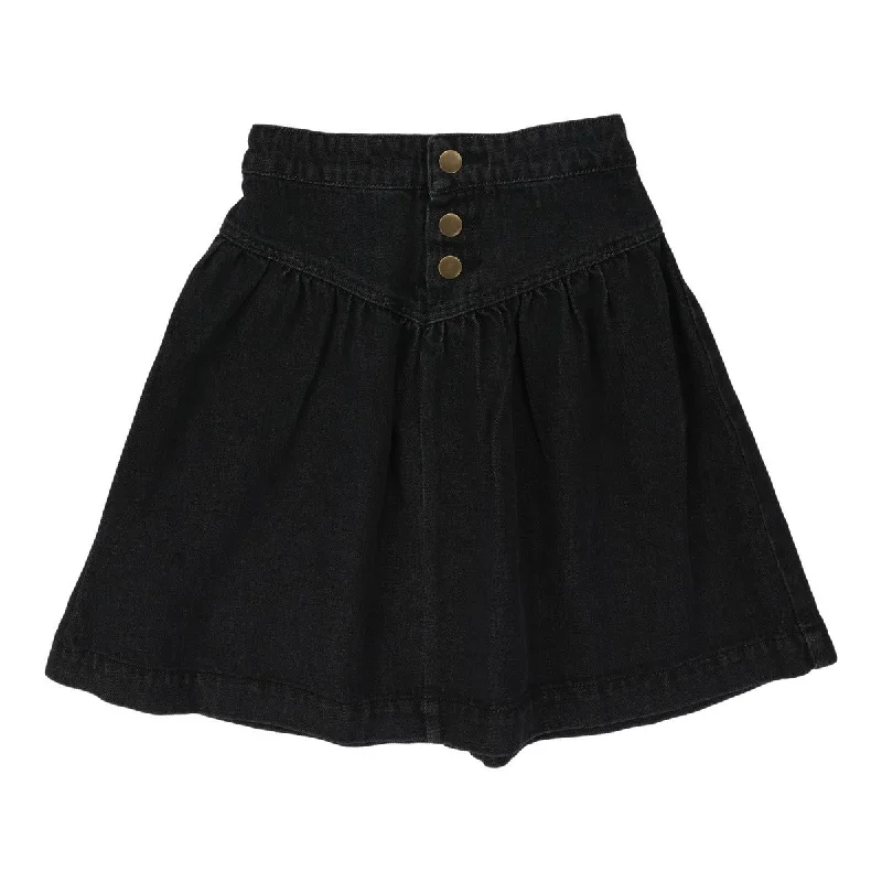 Analogie Black Denim Skirt denim skirt trendy