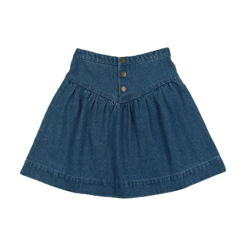 Analogie Blue Denim Skirt summer skirt style