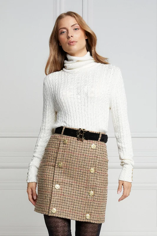 Knightsbridge Skirt (Charlton Tweed) lace skirt romantic