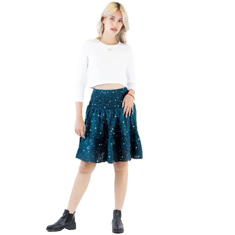 Peacock Heaven 58 Women's Skirt in Green SK0090 020058 05 vintage skirt charm