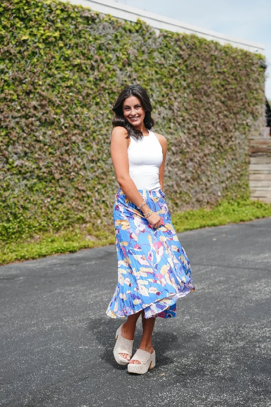 Beautiful Blossom Skirt velvet skirt luxury